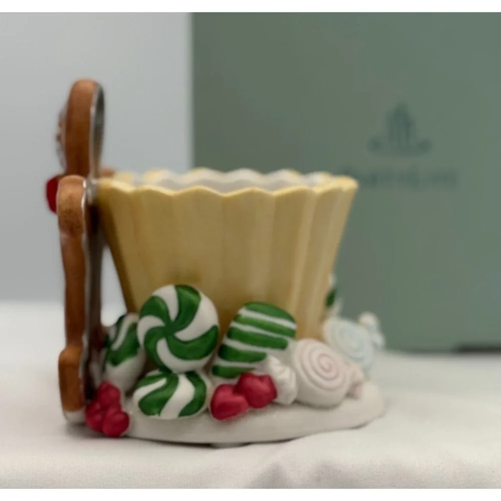 Partylite P7902 Gingerbread Votive holder - Candle Holder - NEW Open Box